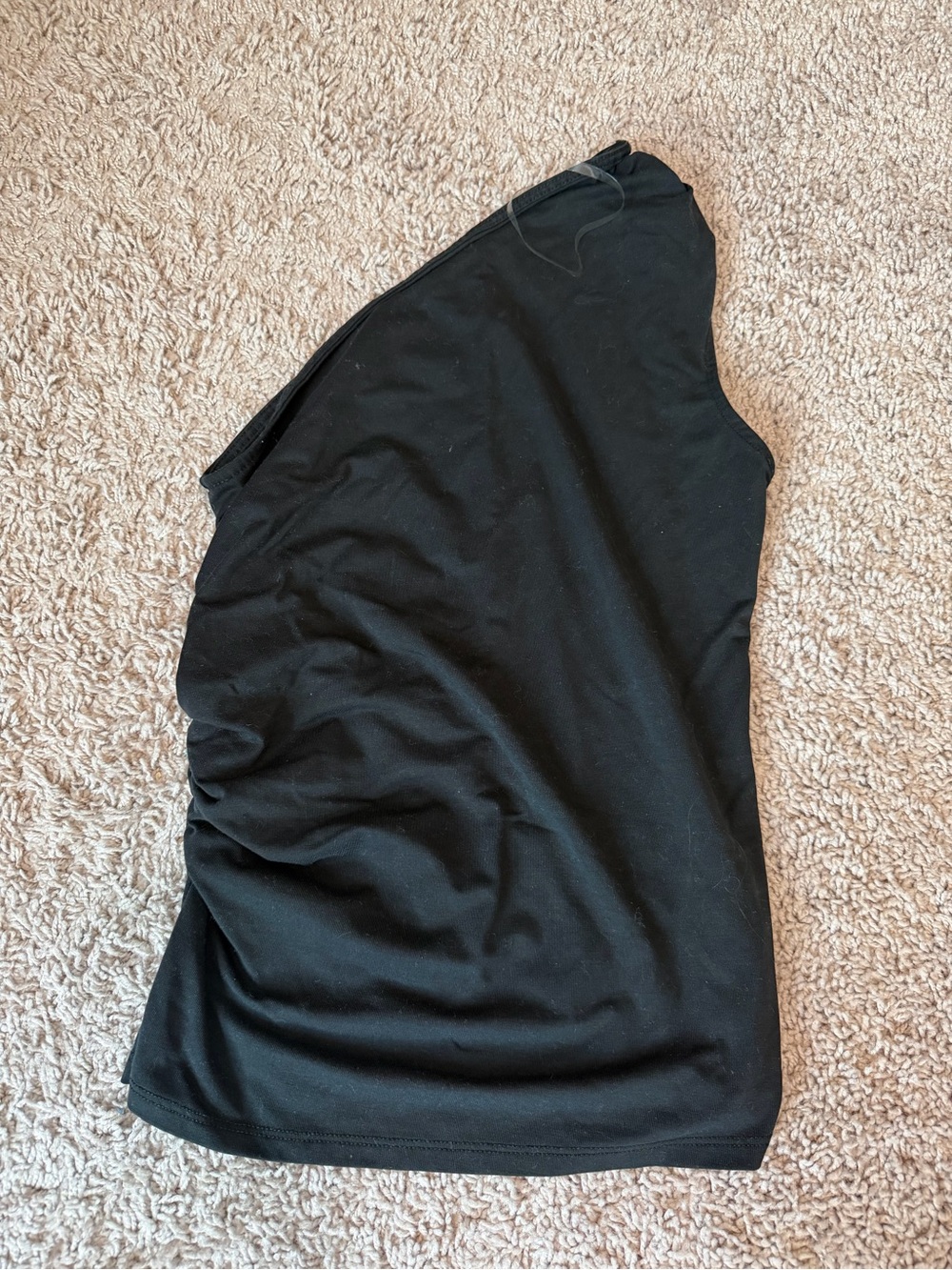 Women's A New Day Black One-Shoulder Top